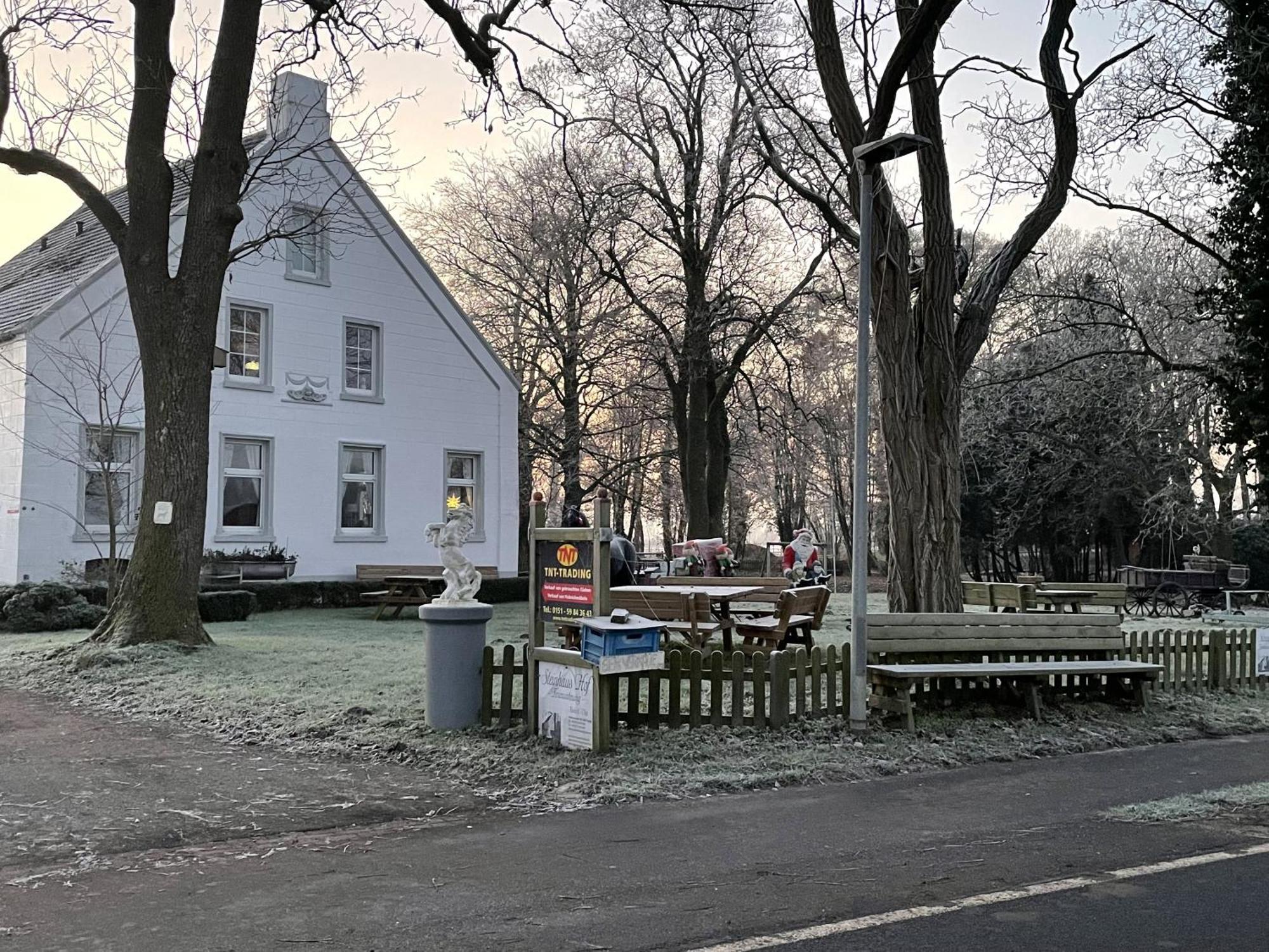Steinhaus Hof Villa Bunde  Kültér fotó